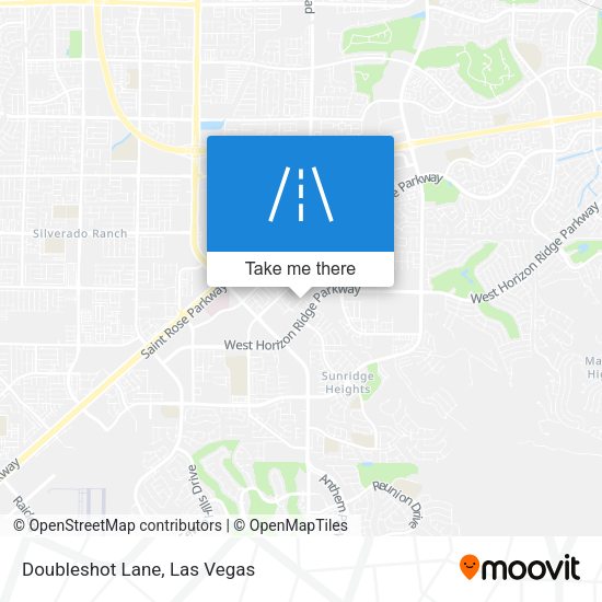 Mapa de Doubleshot Lane