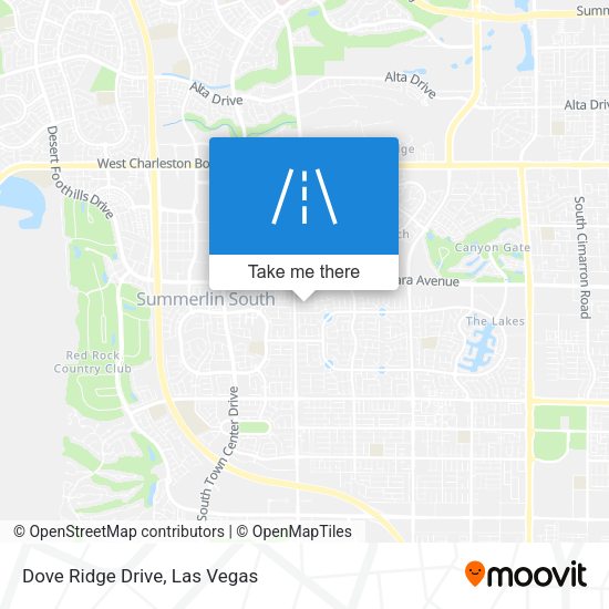 Dove Ridge Drive map