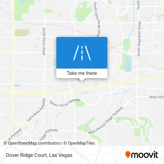 Dover Ridge Court map