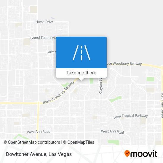 Dowitcher Avenue map