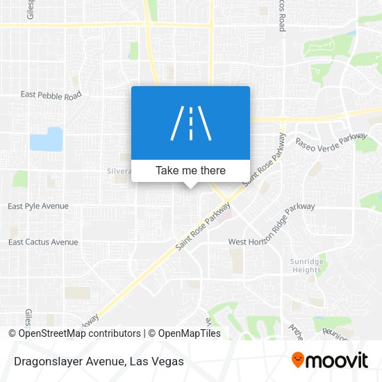 Dragonslayer Avenue map