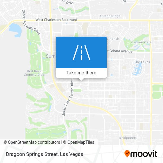 Mapa de Dragoon Springs Street