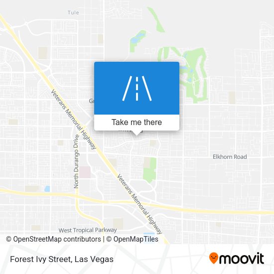 Forest Ivy Street map