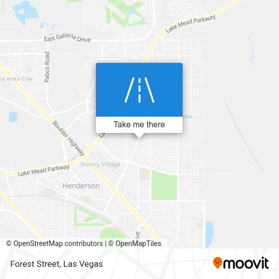 Mapa de Forest Street