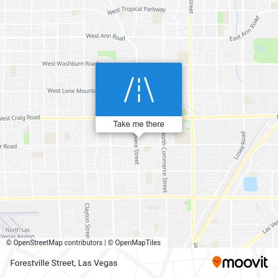 Forestville Street map