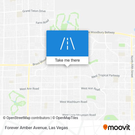 Forever Amber Avenue map