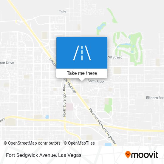 Fort Sedgwick Avenue map
