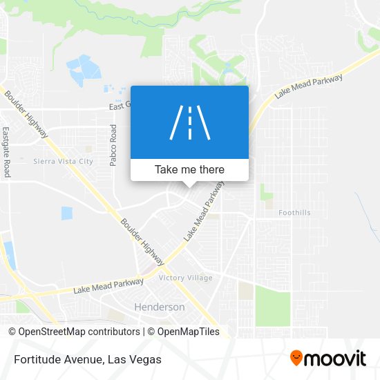 Fortitude Avenue map