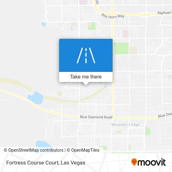 Mapa de Fortress Course Court