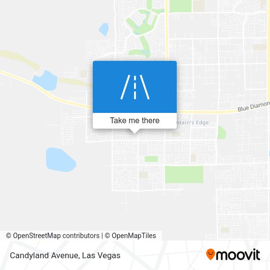Mapa de Candyland Avenue