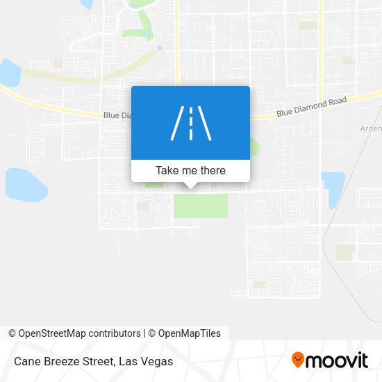 Mapa de Cane Breeze Street