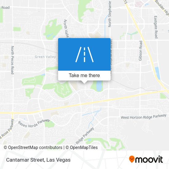 Mapa de Cantamar Street