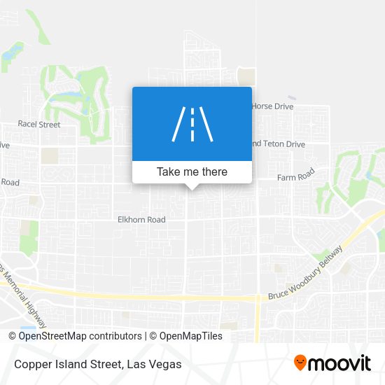 Copper Island Street map