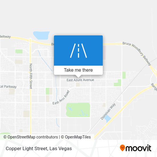 Copper Light Street map