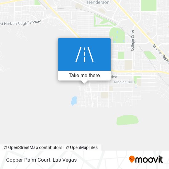 Mapa de Copper Palm Court