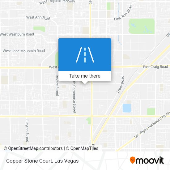 Mapa de Copper Stone Court