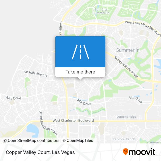 Copper Valley Court map