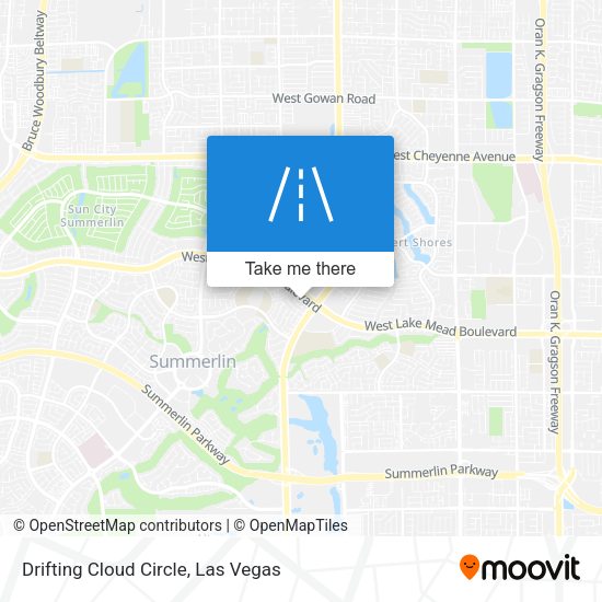 Drifting Cloud Circle map