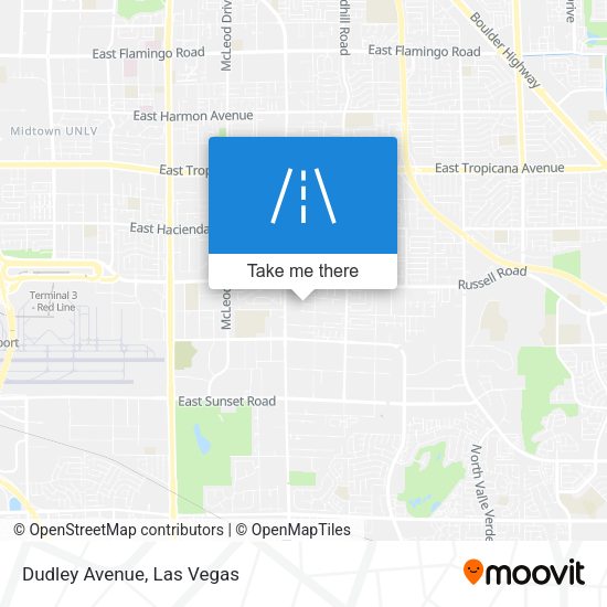Mapa de Dudley Avenue