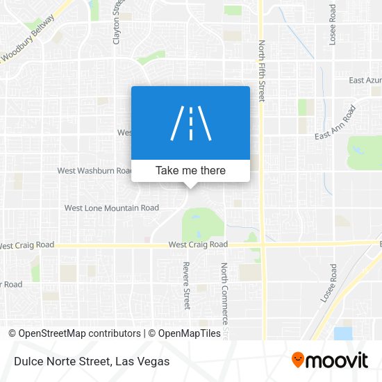 Dulce Norte Street map
