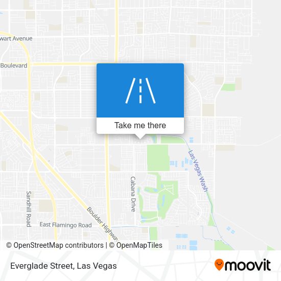 Mapa de Everglade Street