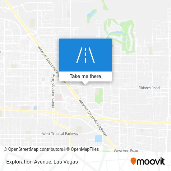 Exploration Avenue map