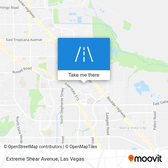 Mapa de Extreme Shear Avenue