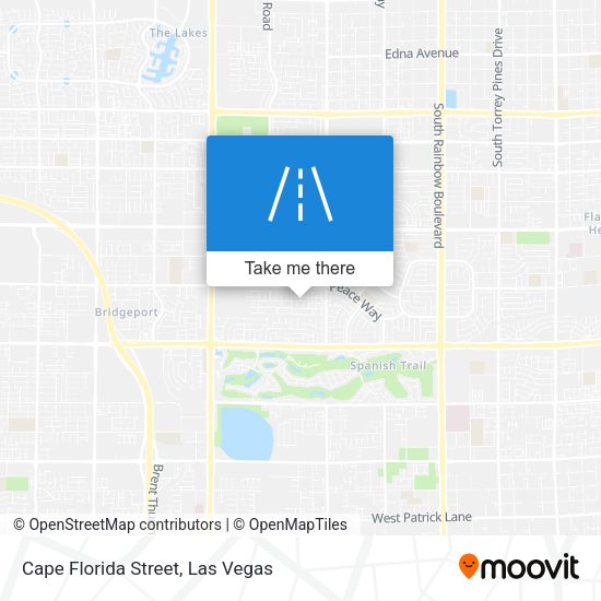 Cape Florida Street map