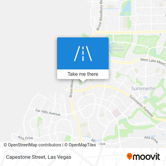 Mapa de Capestone Street