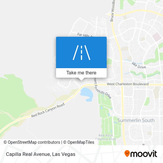 Capilla Real Avenue map