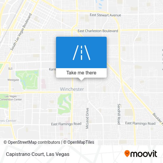 Capistrano Court map
