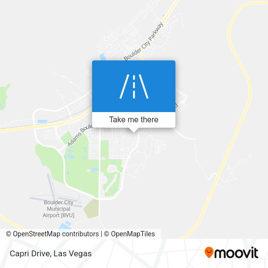 Mapa de Capri Drive