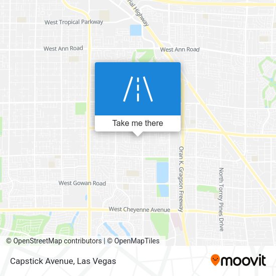 Mapa de Capstick Avenue