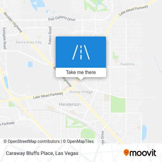 Caraway Bluffs Place map