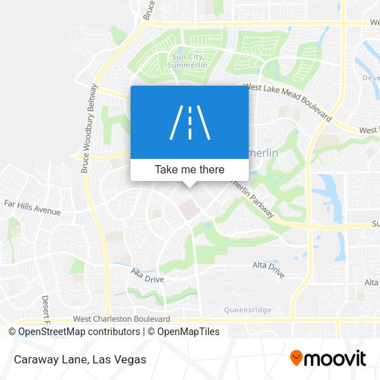 Mapa de Caraway Lane