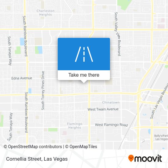 Mapa de Cornellia Street
