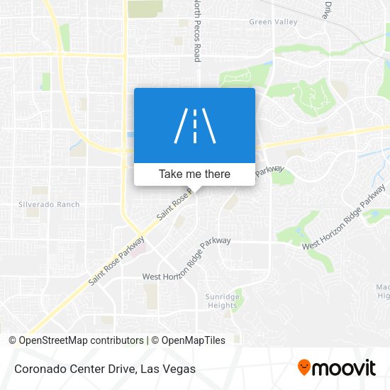 Mapa de Coronado Center Drive