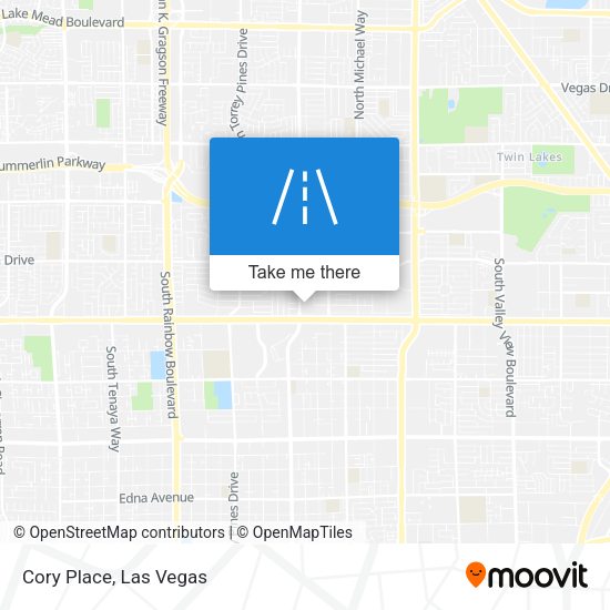 Mapa de Cory Place