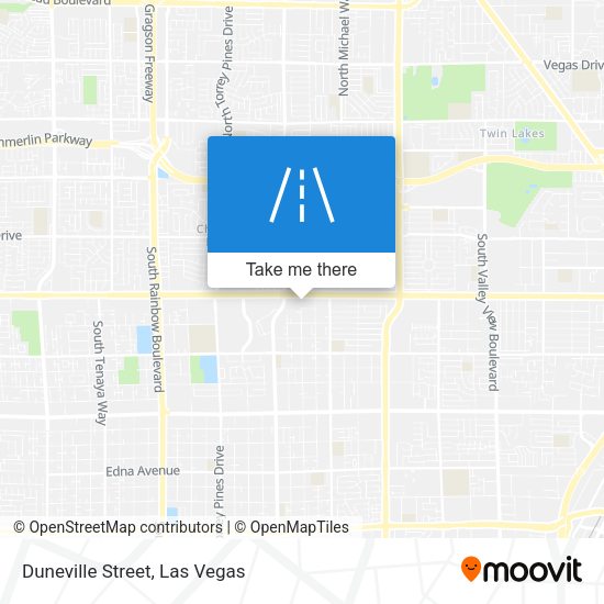 Mapa de Duneville Street