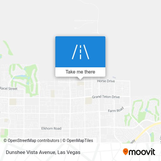 Dunshee Vista Avenue map