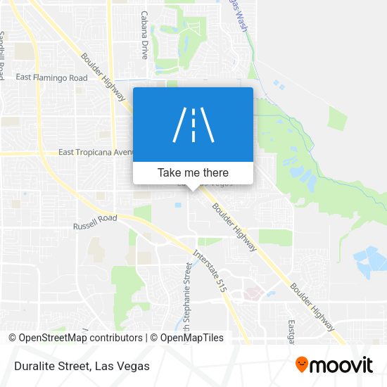 Mapa de Duralite Street