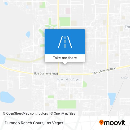 Durango Ranch Court map