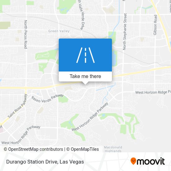 Mapa de Durango Station Drive