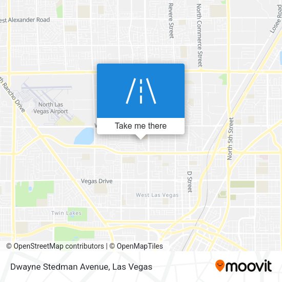 Mapa de Dwayne Stedman Avenue