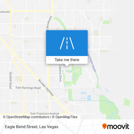 Mapa de Eagle Bend Street