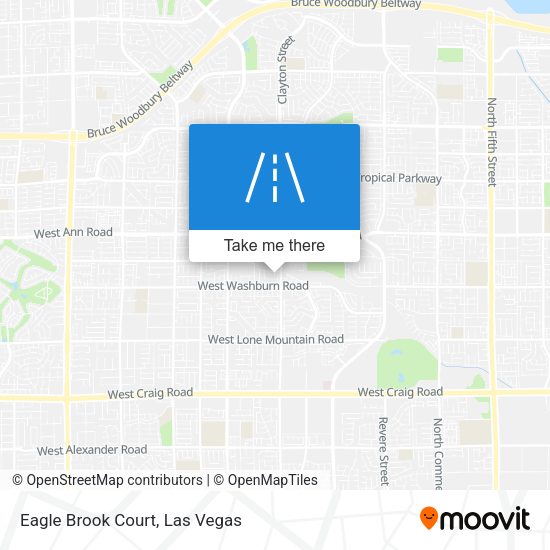 Eagle Brook Court map