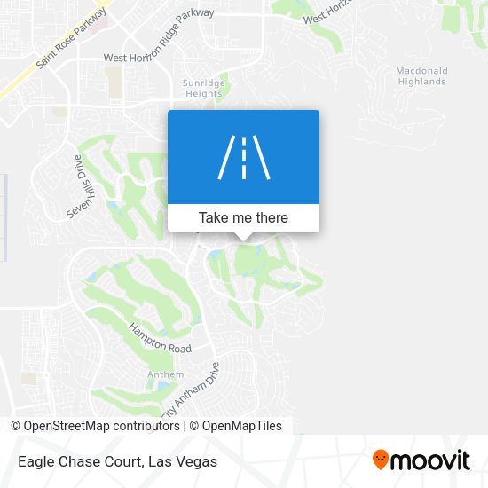 Mapa de Eagle Chase Court