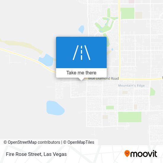 Fire Rose Street map
