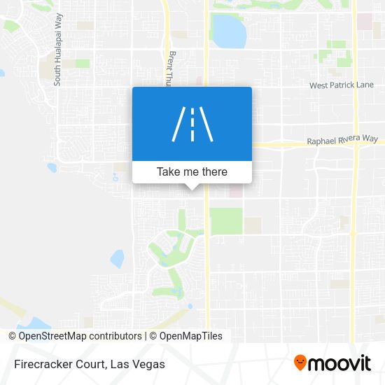 Firecracker Court map