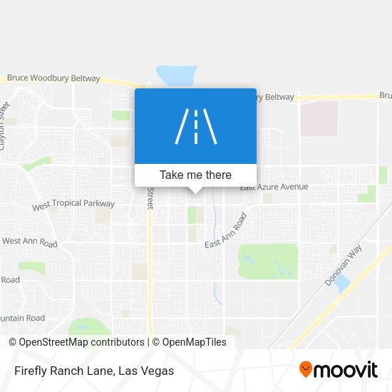 Mapa de Firefly Ranch Lane